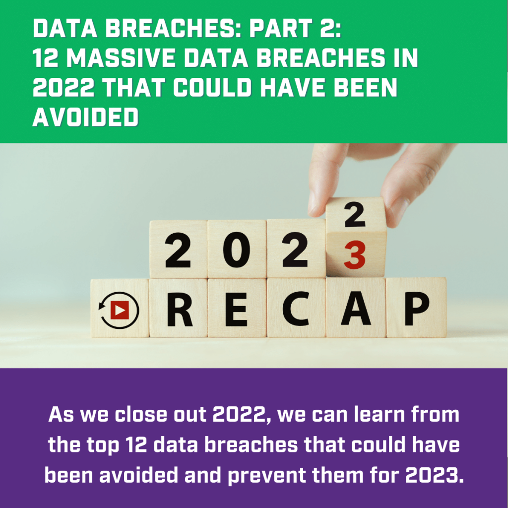 violación de datos 2022, violaciones de datos 2022