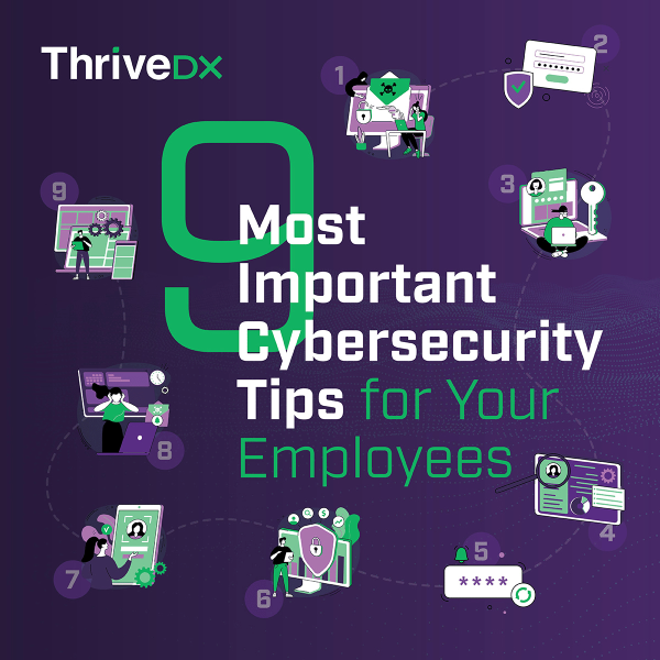 Cyber Security Tips For Employees Thrivedx 