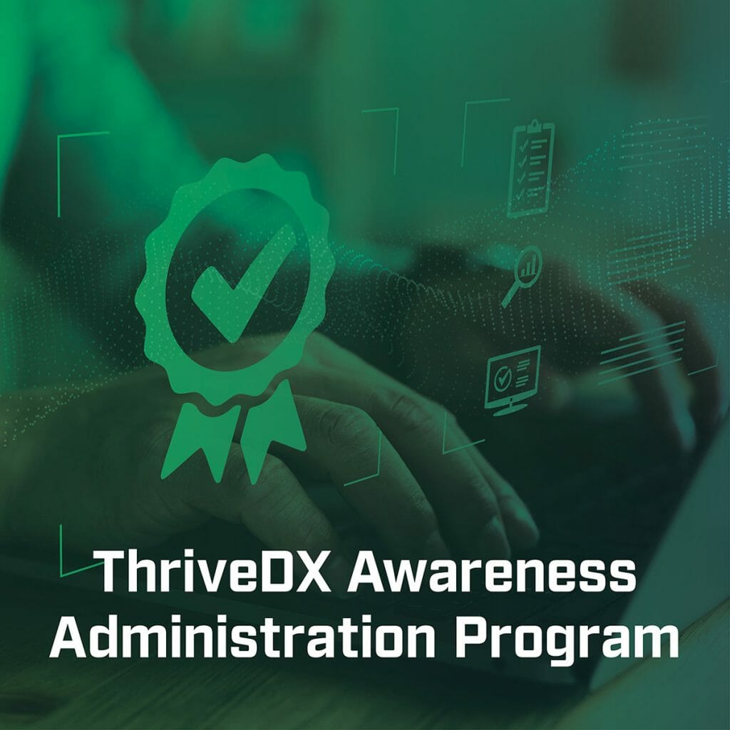Programa de Administração de Sensibilização DX Thrive