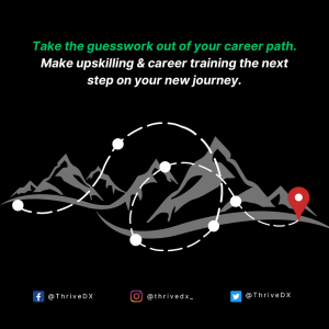 Digital transformation by way of upskilling. New career path.