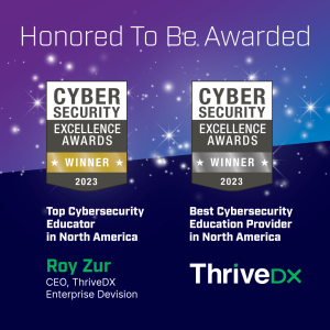 ThriveDX Wins Gold and Silver at 2023 Cybersecurity Excellence Awards