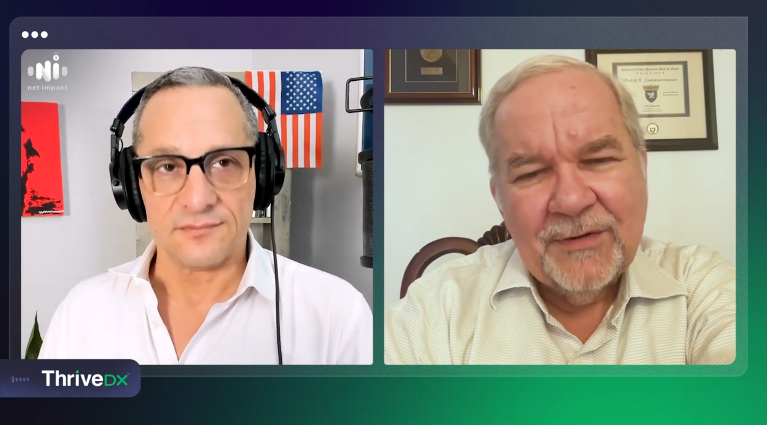 Net Impact Episode 3: Phil Zimmermann and the Encryption Revolution, hosted by Fred Menachem